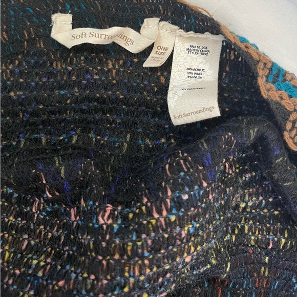 Soft Surroundings Taylor Knit Sweater Vest Cardigan Topper One Size - Picture 7 of 7